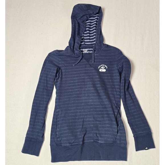 Nike Other - Nike The Athletic Dept. Midnight Navy‎ Interior Stripe Pullover Hoodie Girl's S